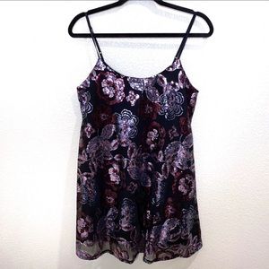 Emerald Sundae Sequin Mini Dress Black Size Medium